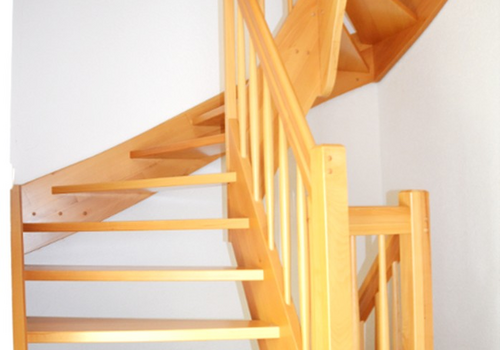 Echmassivholztreppe