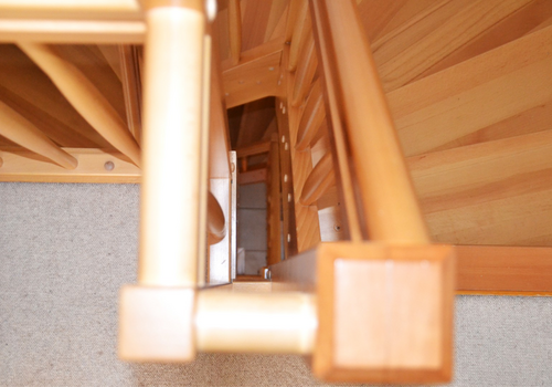 Echmassivholztreppe