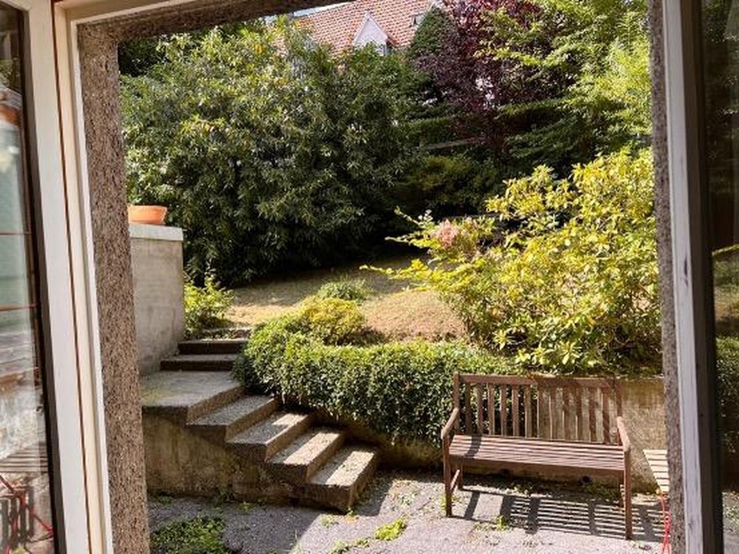EG-Aussicht in den Garten
