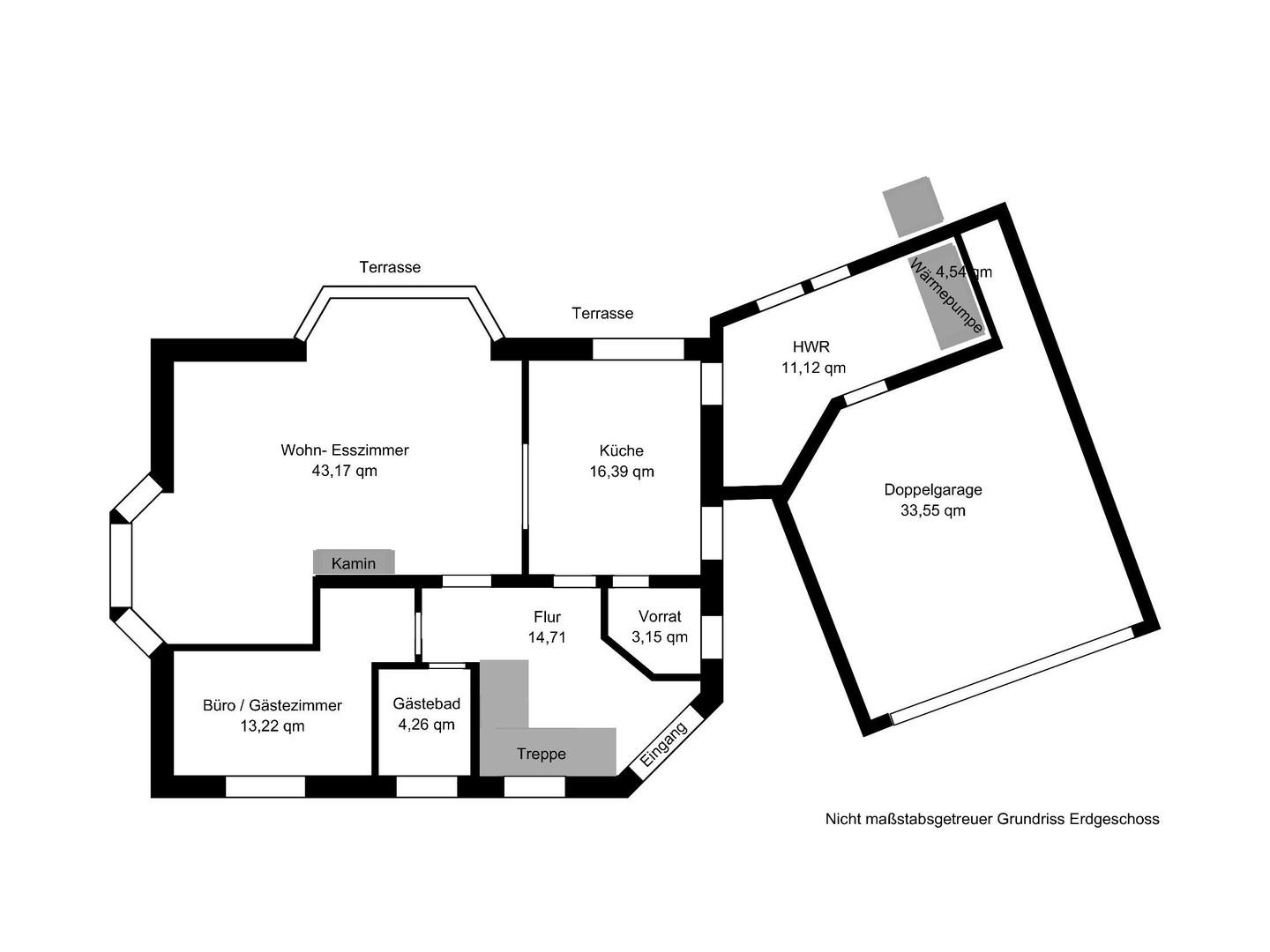 Grundriss Erdgeschoss