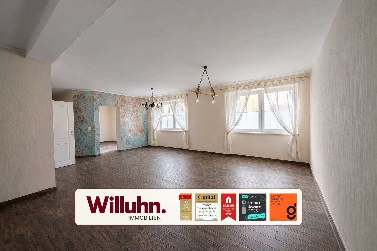 EG Wohnzimmer mit Küche