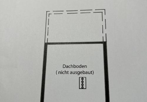 Grundriss Dachgeschoss