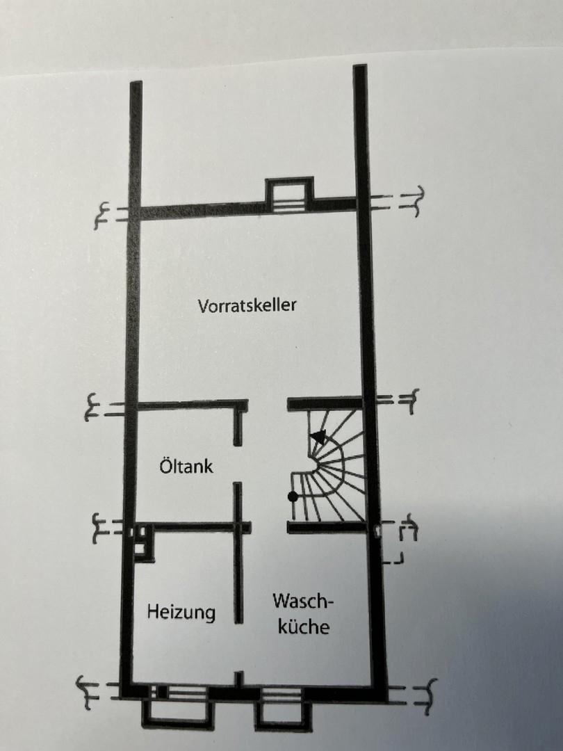 Grundriss Vollkeller