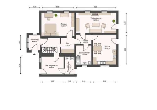 Grundriss EG