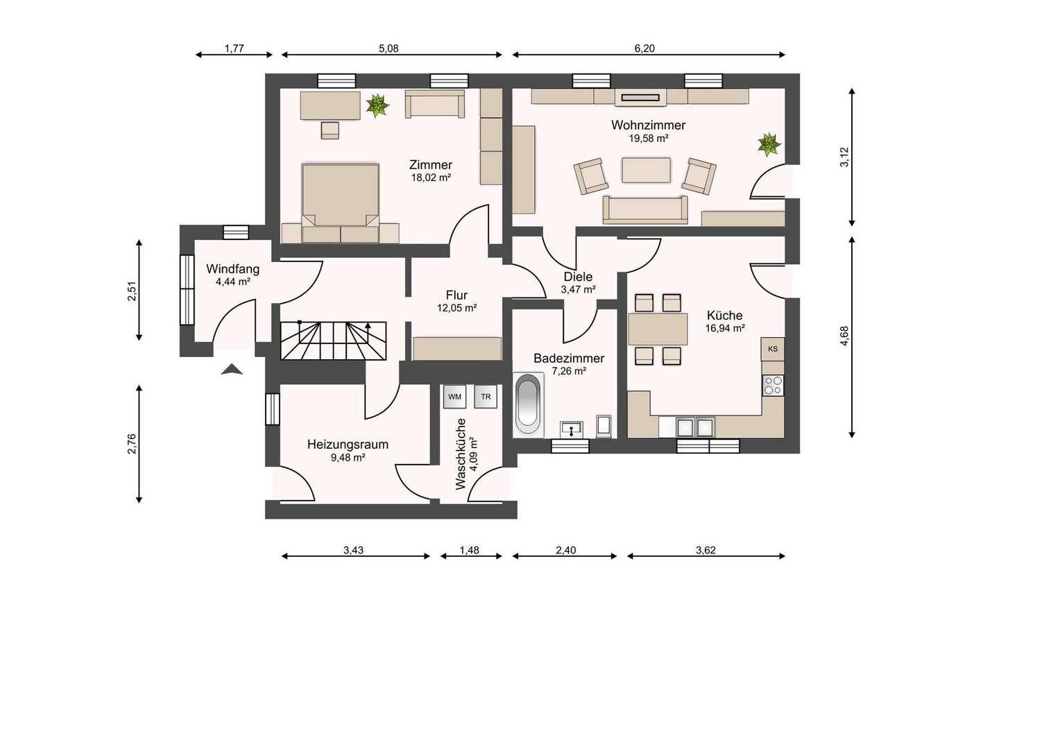 Grundriss EG