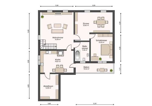 Grundriss OG