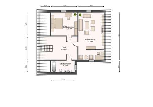 Grundriss DG