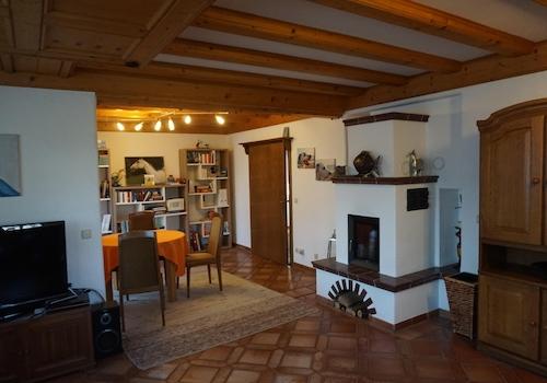 Wohnzimmer EG (Kachelofen)