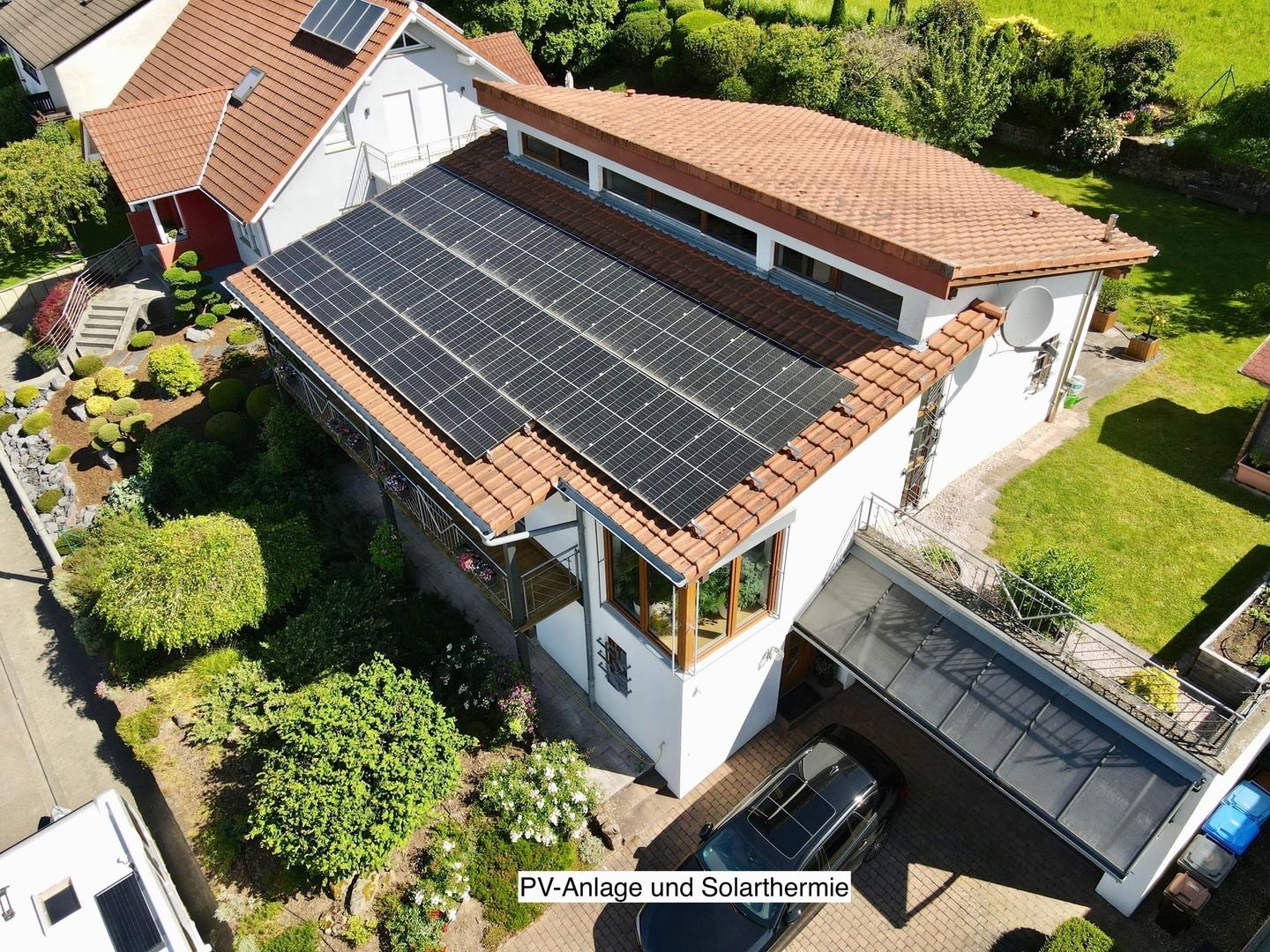PV-Anlage und Solarthermie