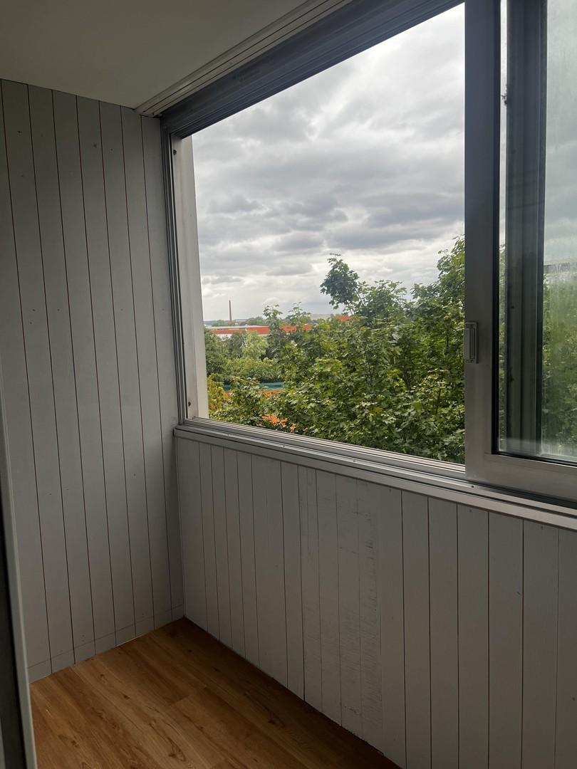 Blick aus Balkon