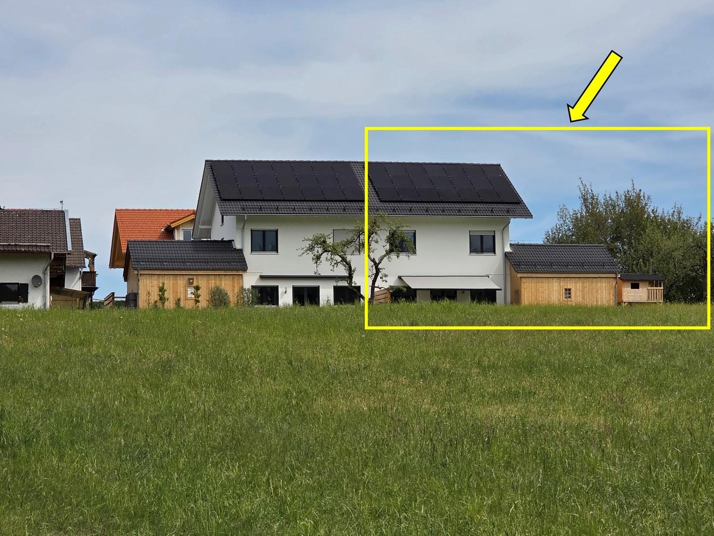 Ansicht von Süden