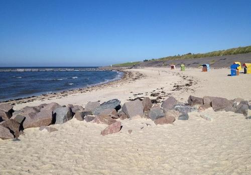 In wenigen Schritten am Meer