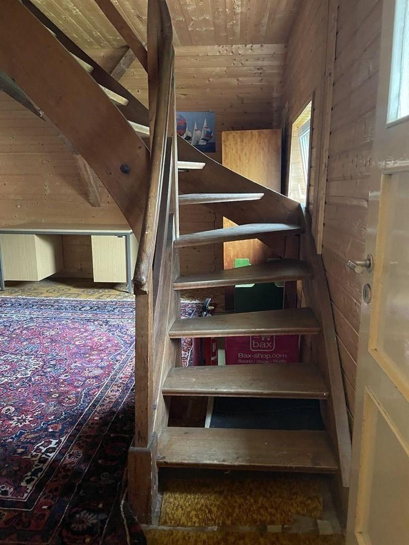 Treppe zum Dachboden