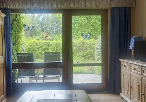 Blick aus dem Wohnzimmer