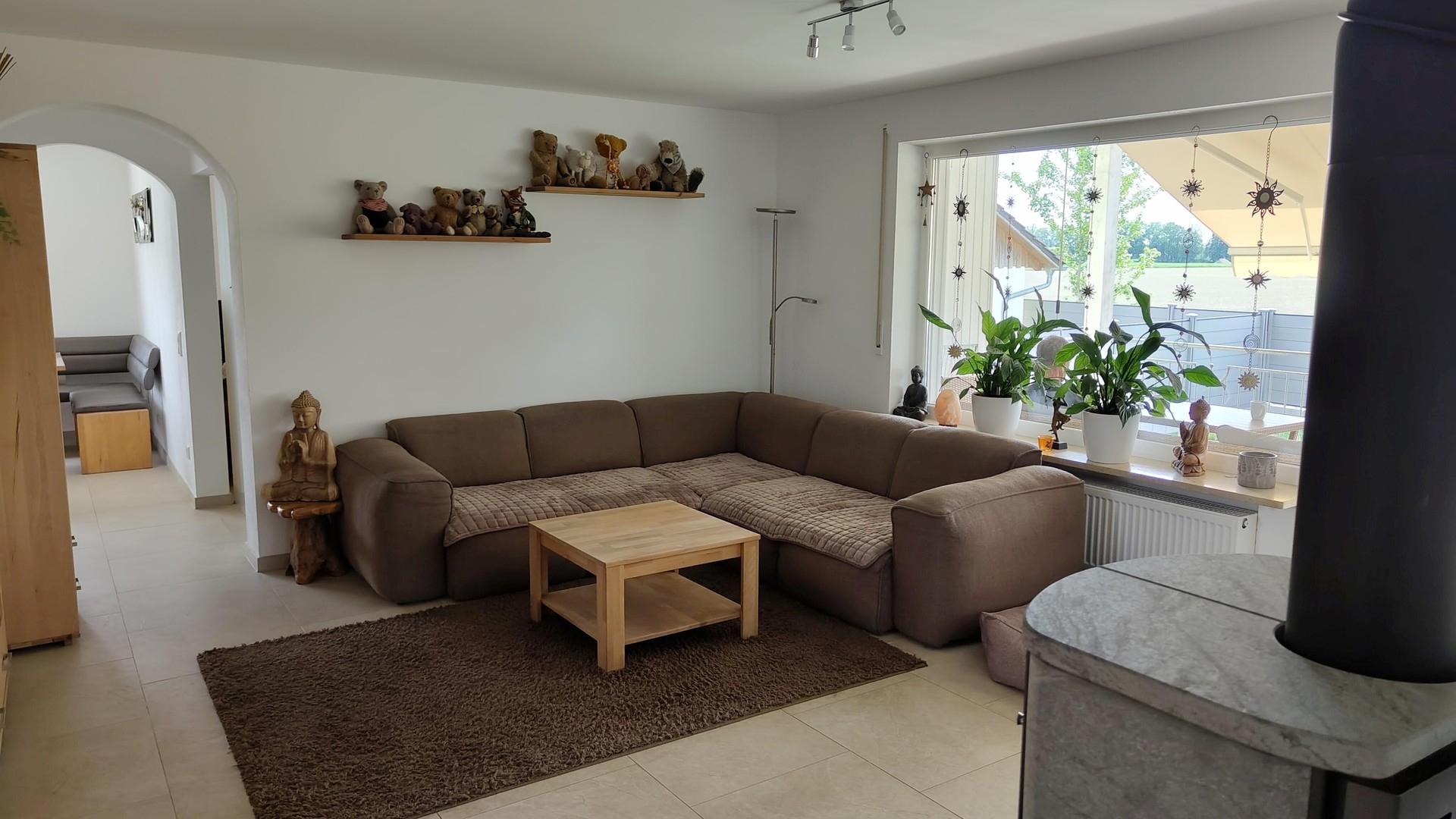 Wohnzimmer Erdg. mit Fernsicht