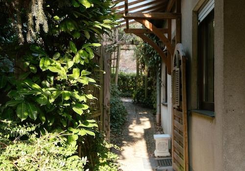 Zuwegung zum Garten