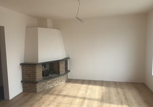 Essbereich mit Kamin