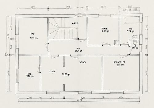 Grundriss Wohnung