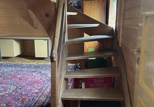 Treppe zum Dachboden