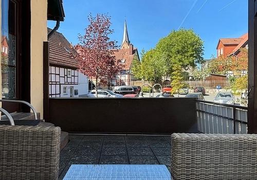 Balkon | Blick Nikolaikirche