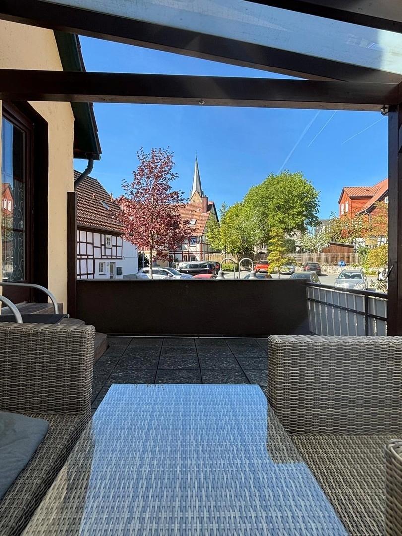 Balkon | Blick Nikolaikirche