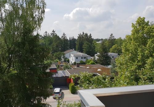 Ausblick ins Grüne
