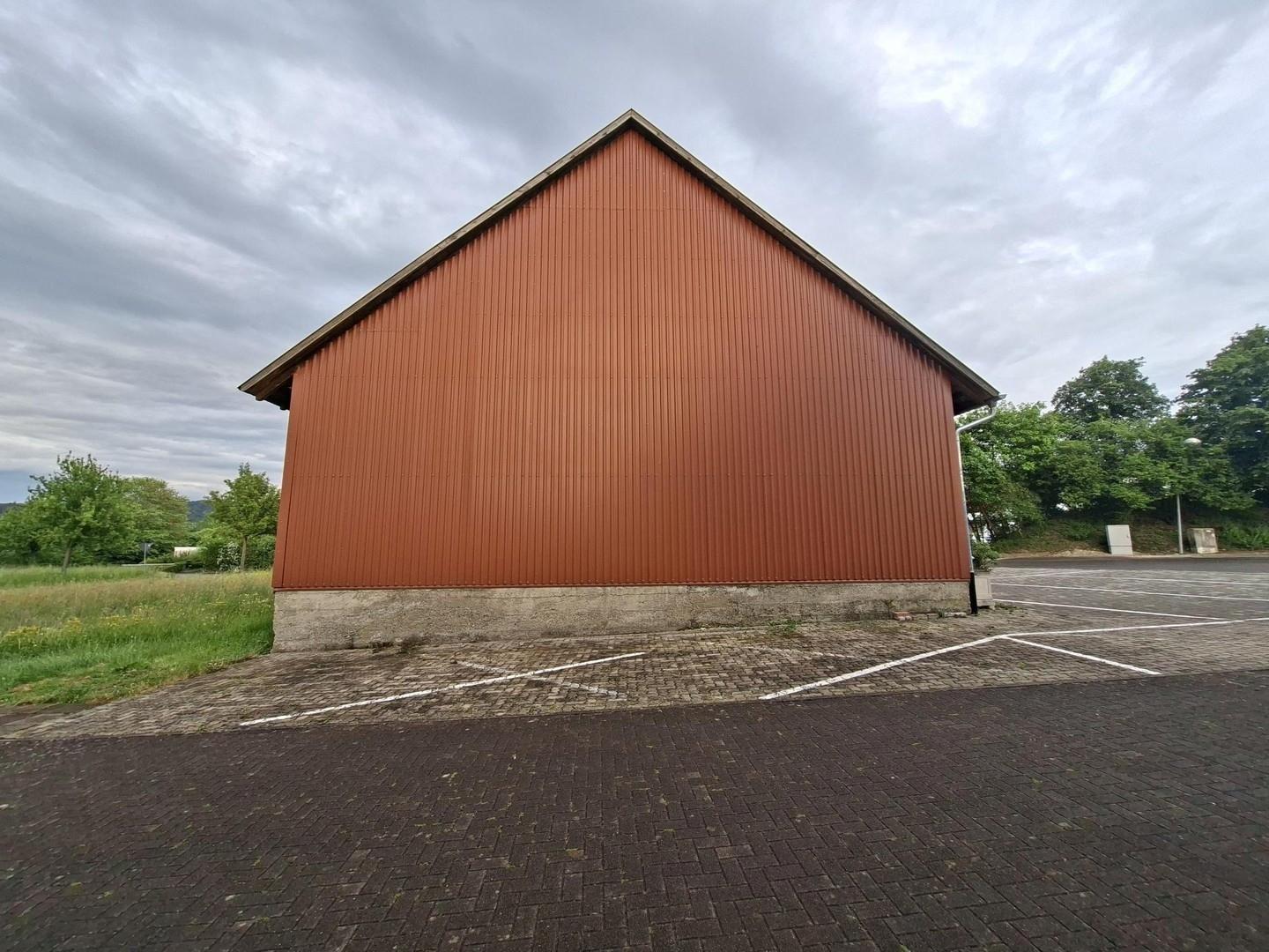 Trapezblechbeplankung Giebel
