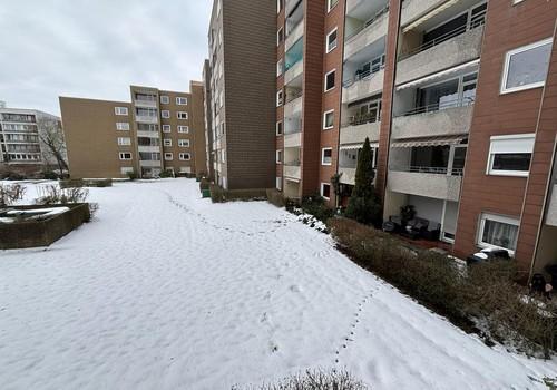 Blick vom Balkon