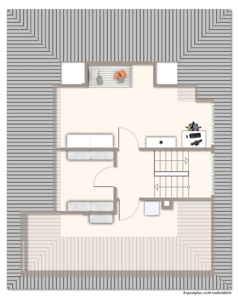 Grundriss Dachgeschoss