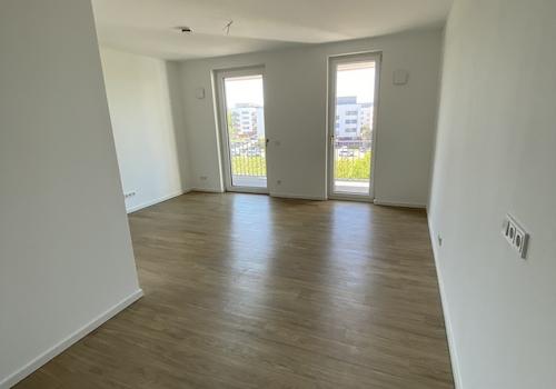 offener Wohn- und Küchenbereich