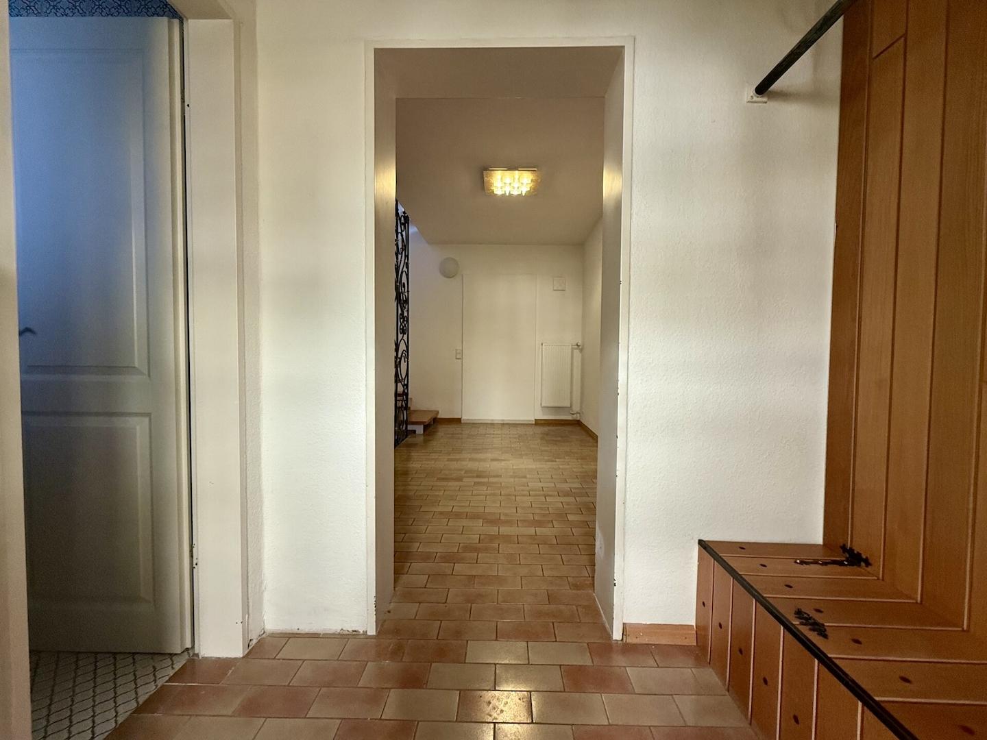 Erdgeschoss: Eingang/Garderobe