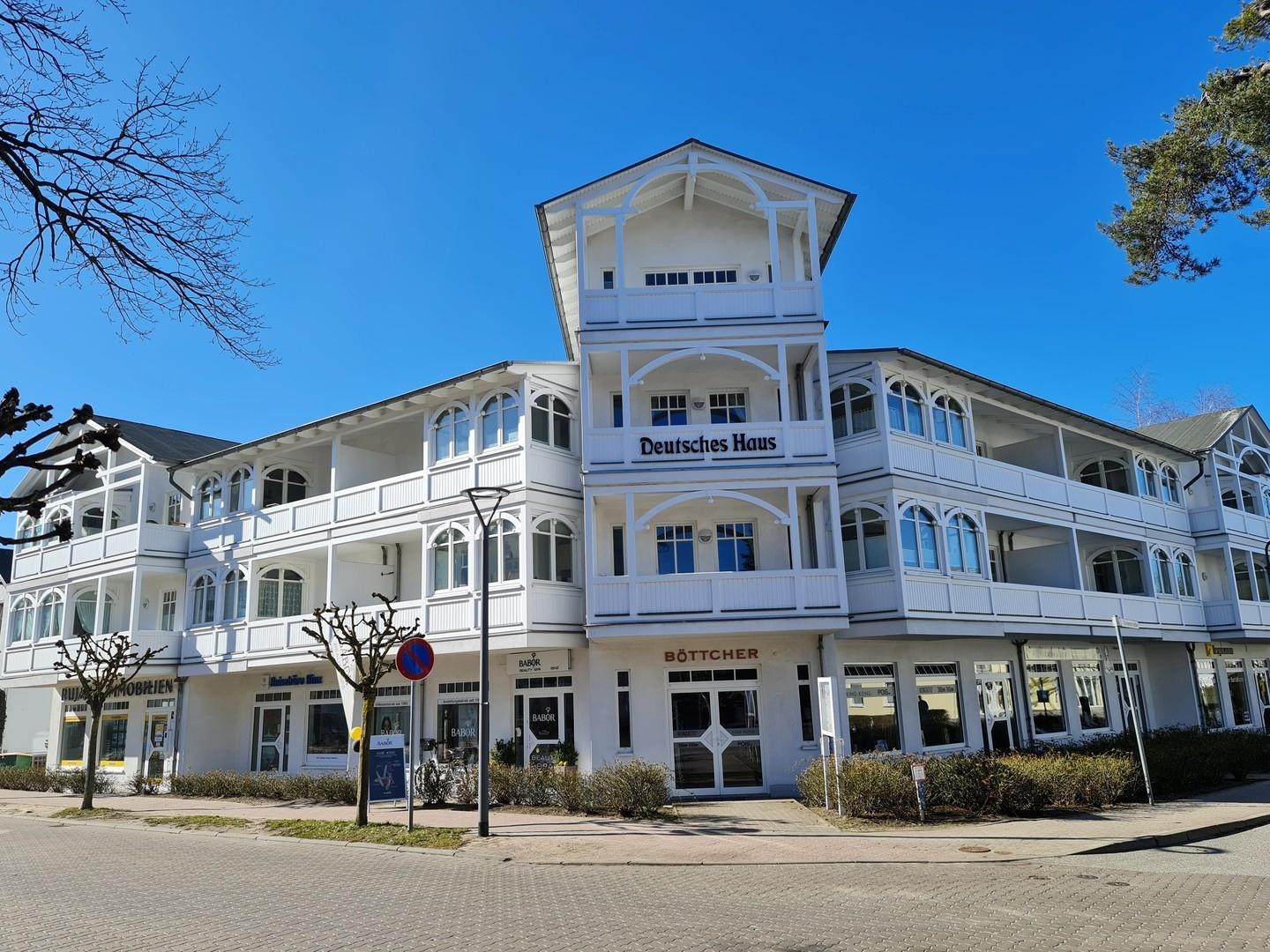 Vorderansicht Deutsches Haus