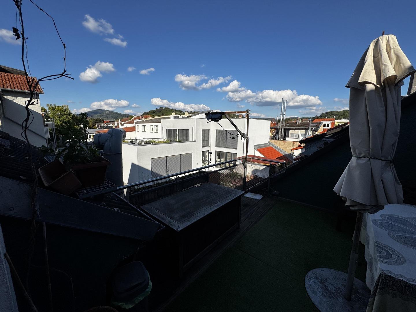 Ausblick DG Wohnung