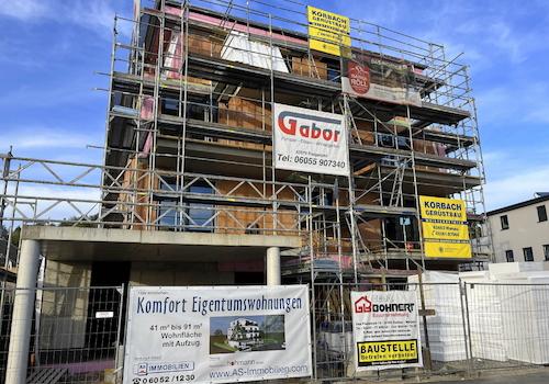 Neubau Bautenstand April 2026