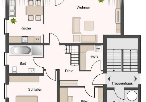 Grundriss unten