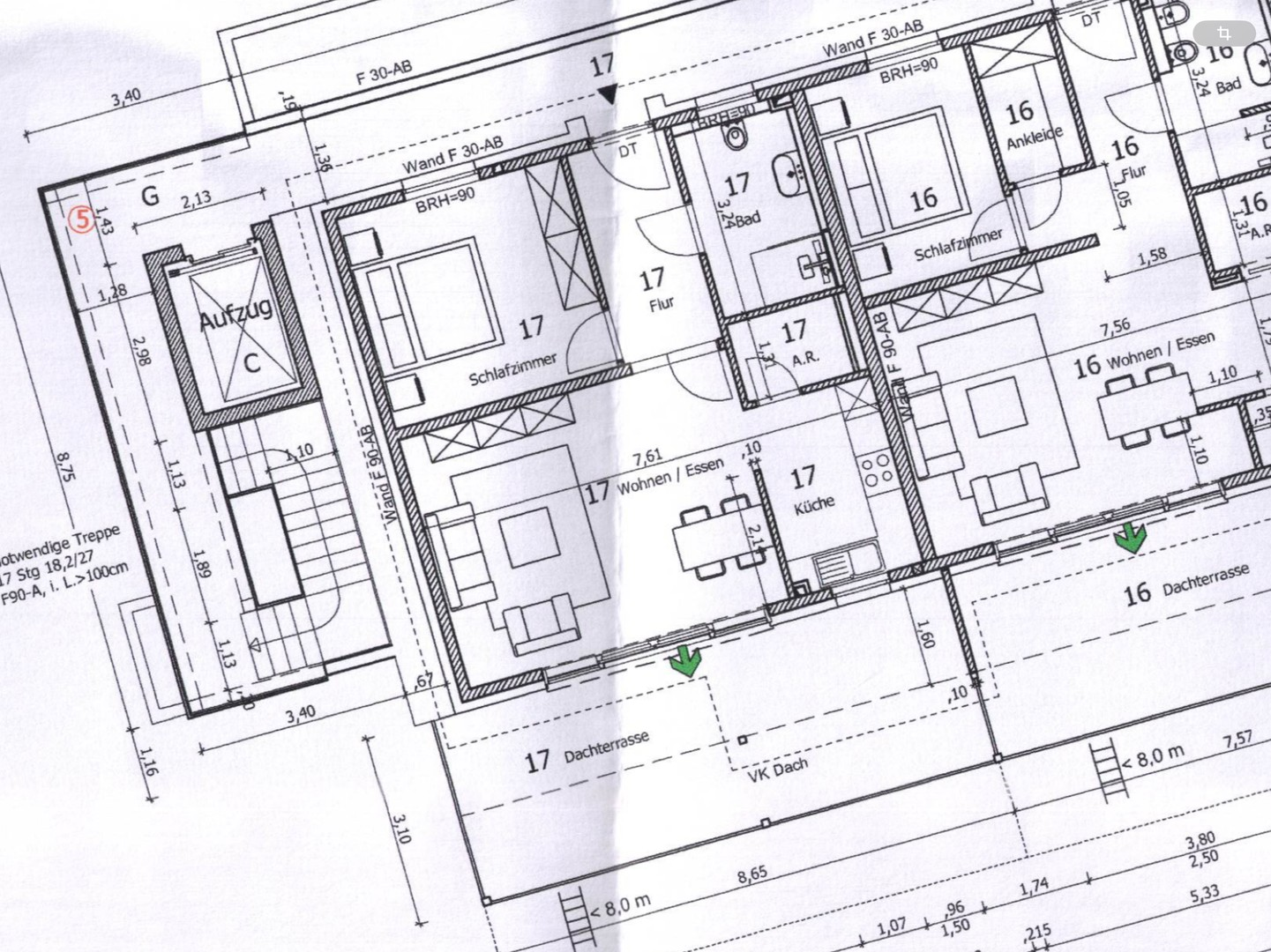 Grundriss Whg. 17