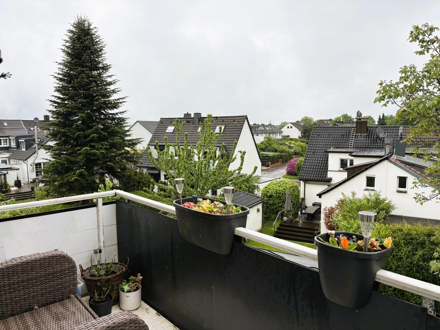 Balkon mit Fernblick