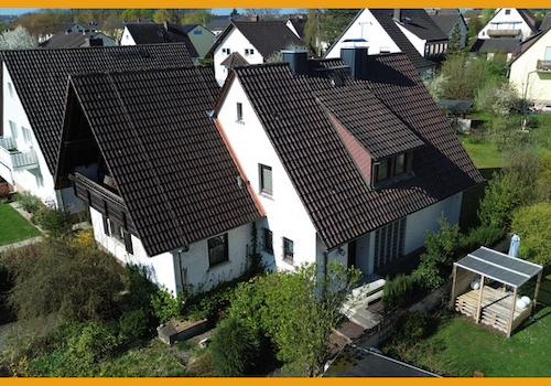 Blick auf das Haus