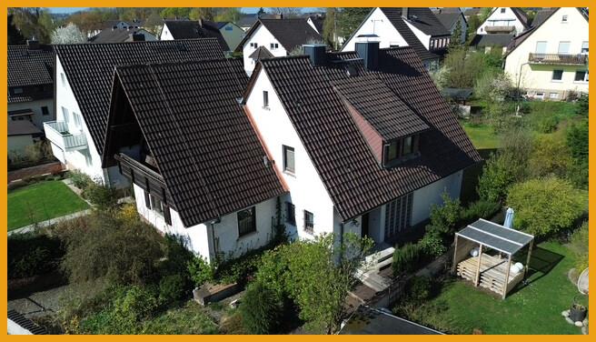 Blick auf das Haus