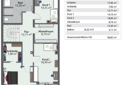Grundriss OG