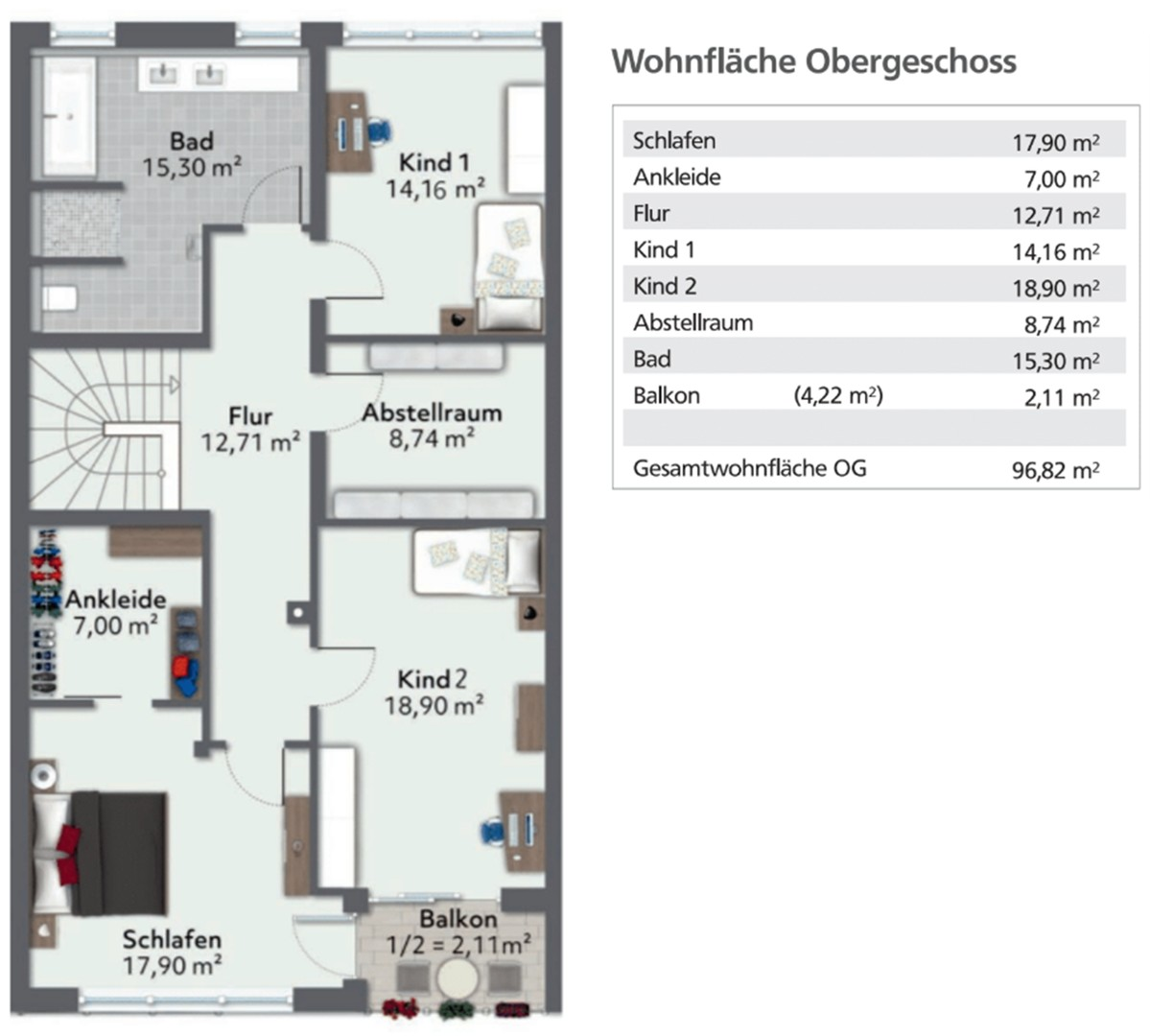 Grundriss OG