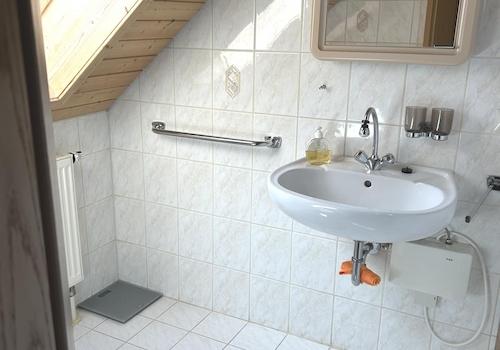 WC im Gästezimmer