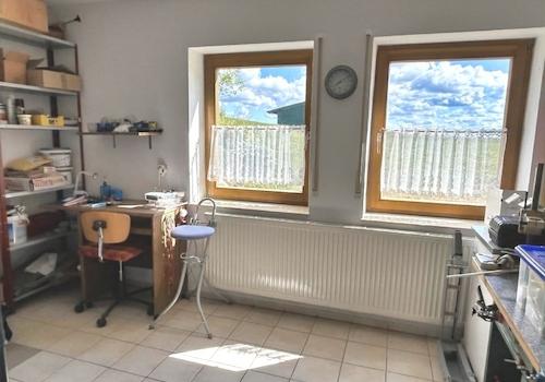 Werkstatt im Kellergeschoss