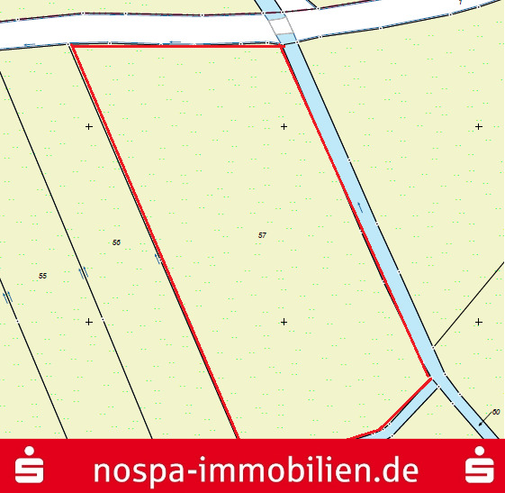 Ausschnitt aus der Flurkarte