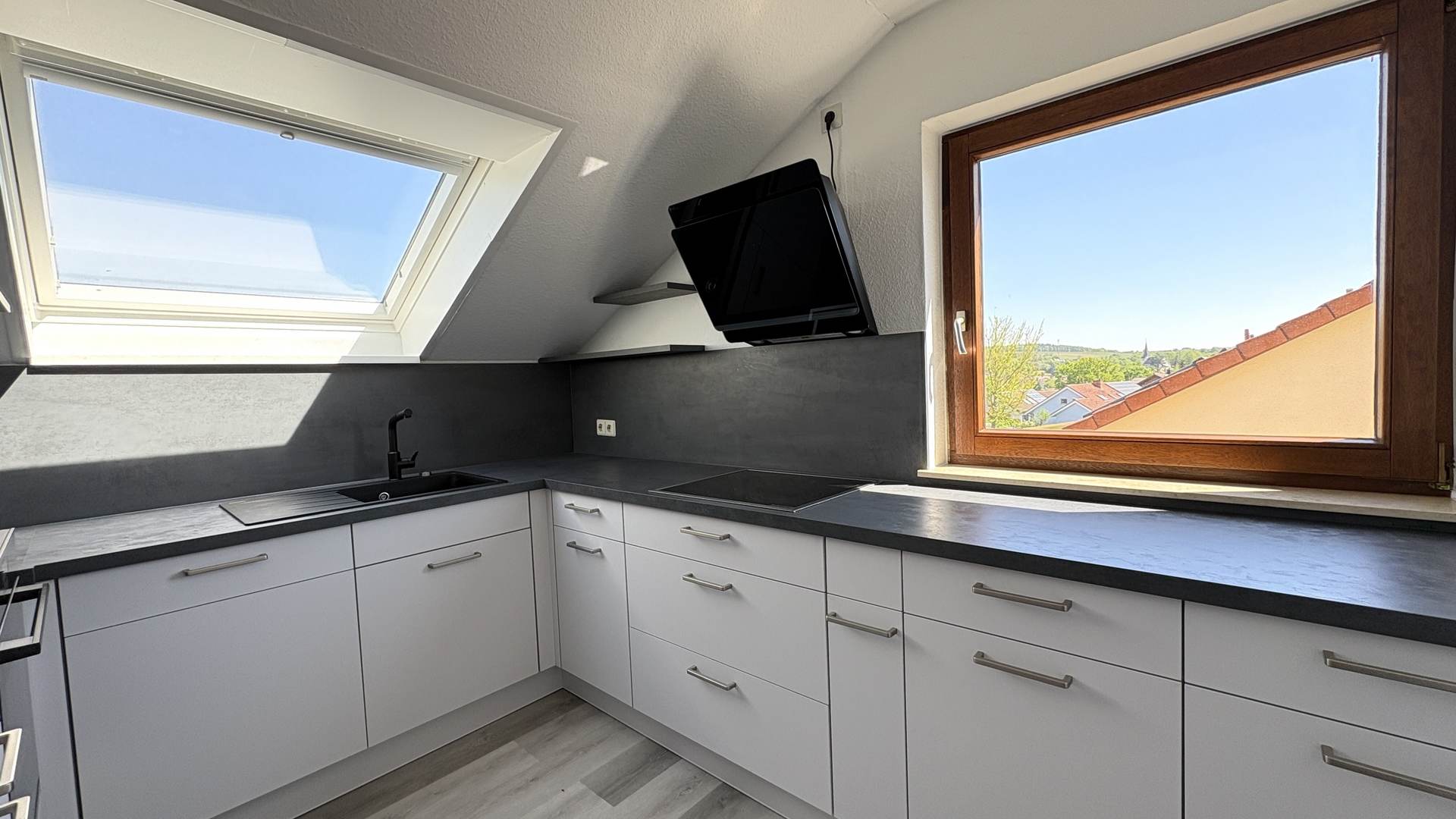 Küche mit Ausblick