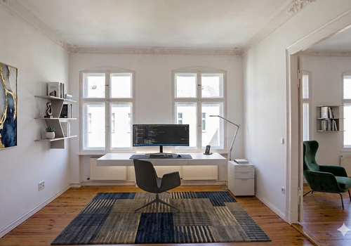 Zimmer 2 mit KI Einrichtung