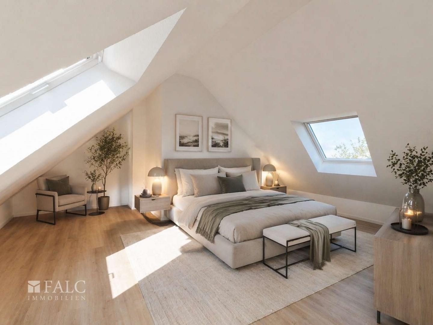 Schlafzimmer (KI-generiert)