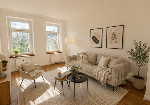 Wohnzimmer (eingerichtet)
