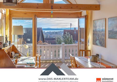Wohnen über dem See – Charmante Maisonettewohnung mit Alpenpanorama