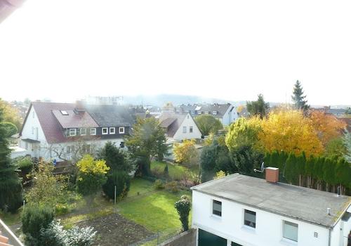 Blick aus dem Wohnzimmer